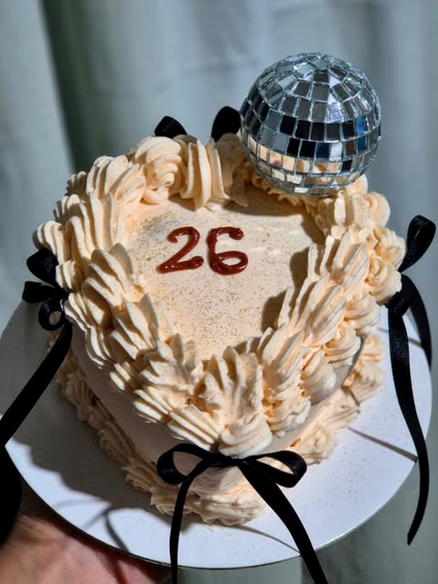 Torta Vintage Coquette (Bento Cake 12cm)